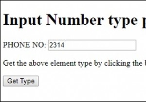 HTML DOM Input Number type Property