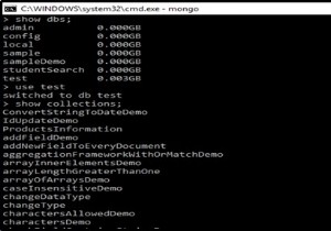 How to clear console in MongoDB?